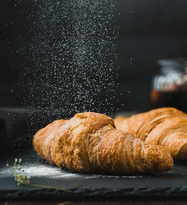 Pães recém-assados